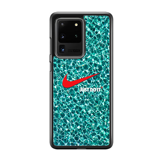 Nike Red Shiny Samsung Galaxy S20 Ultra Case