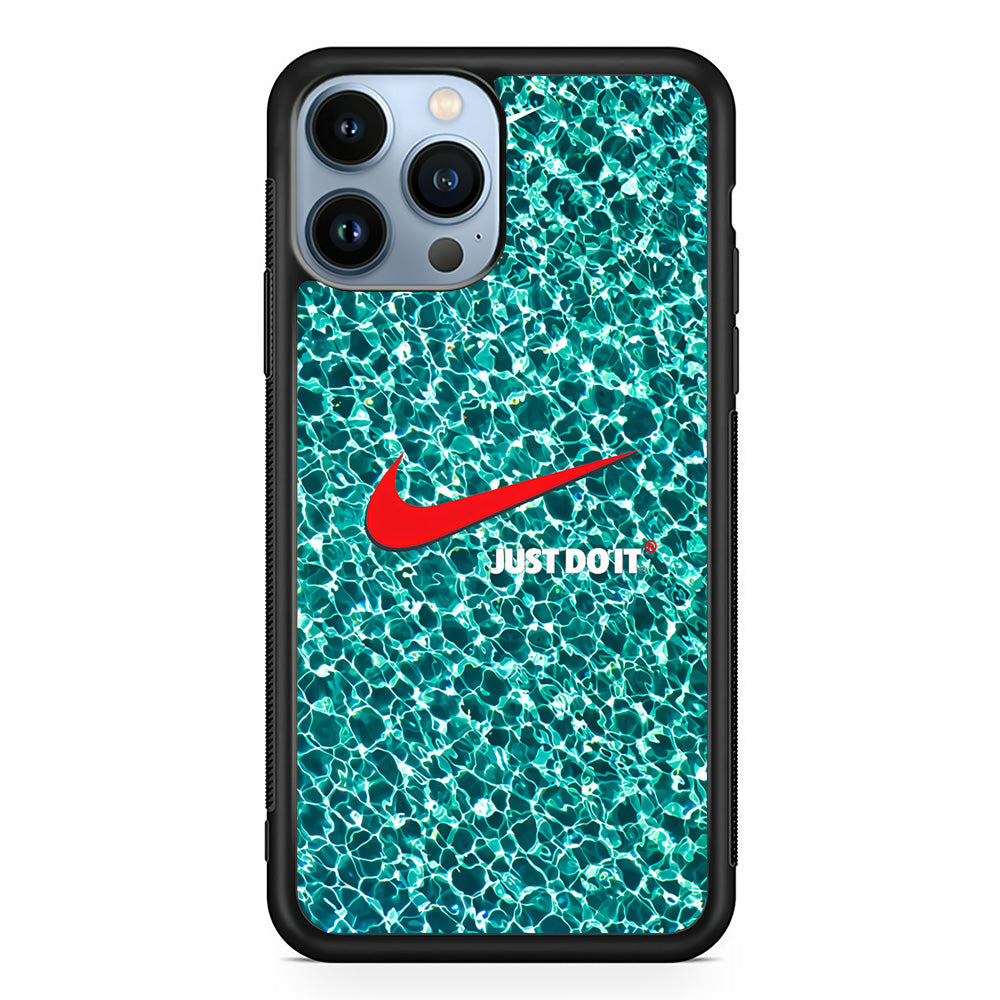 Nike Red Shiny iPhone 13 Pro Max Case