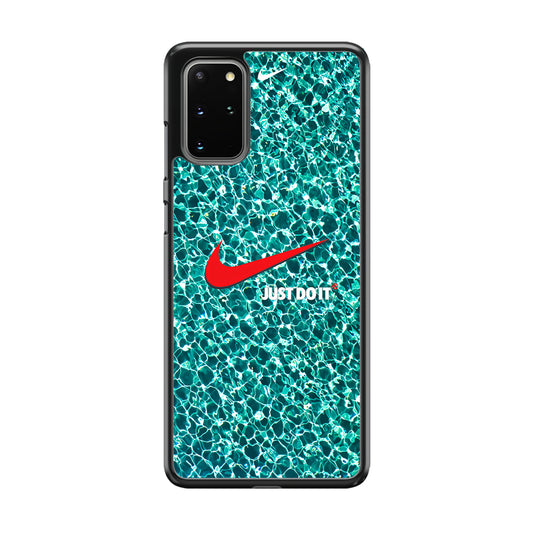 Nike Red Shiny Samsung Galaxy S20 Plus Case
