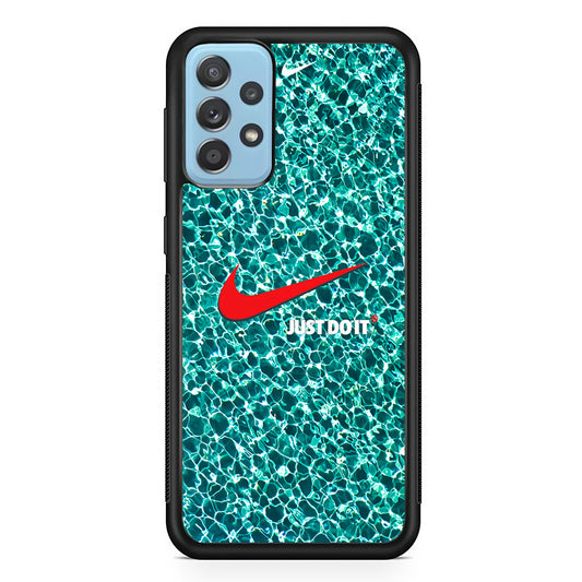 Nike Red Shiny Samsung Galaxy A52 Case
