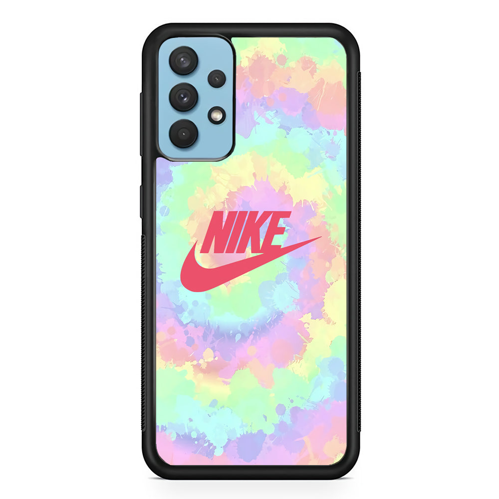 Nike Ring of Rainbow Samsung Galaxy A32 Case