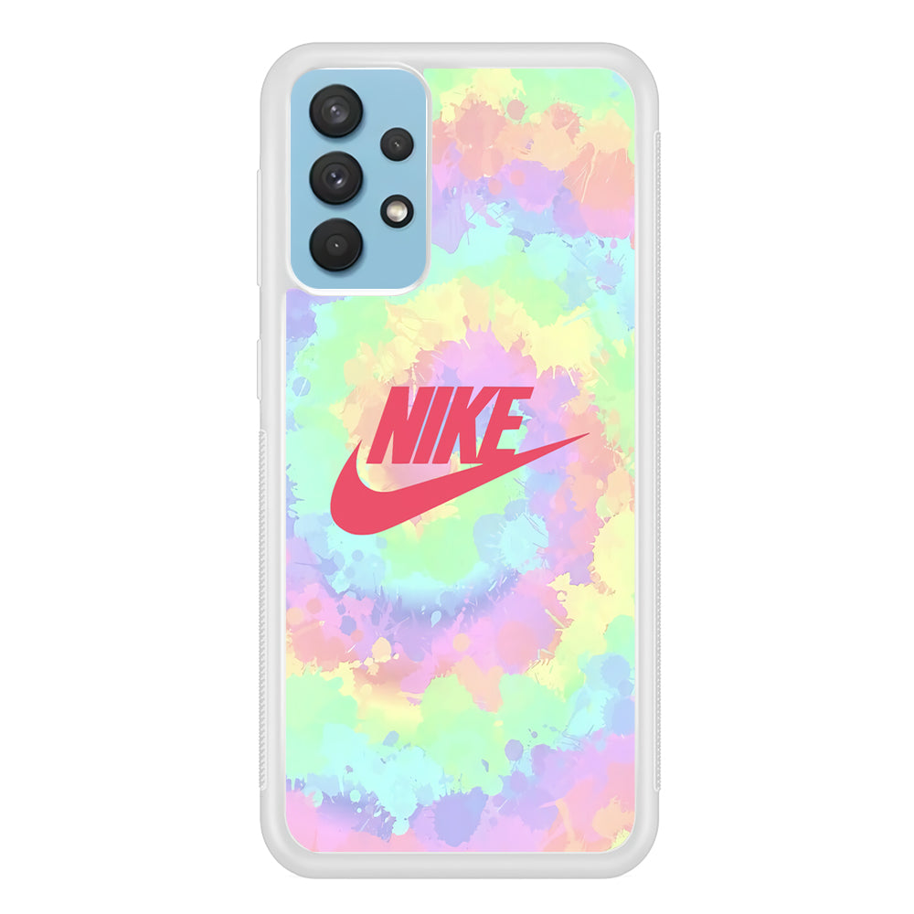 Nike Ring of Rainbow Samsung Galaxy A32 Case