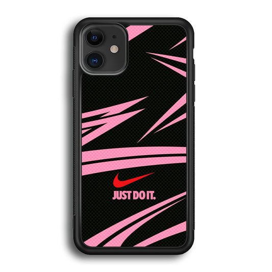 Nike Rose Colored Wave iPhone 12 Case