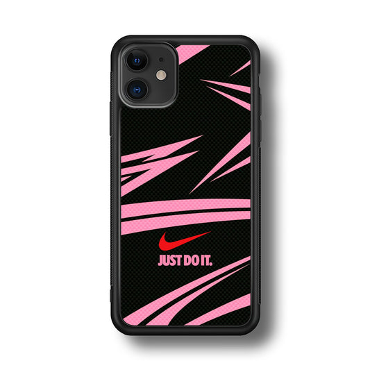 Nike Rose Colored Wave iPhone 11 Case