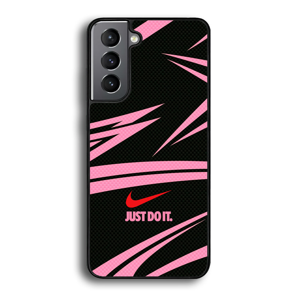 Nike Rose Colored Wave Samsung Galaxy S21 Plus Case - Carneyforia