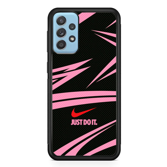 Nike Rose Colored Wave Samsung Galaxy A52 Case