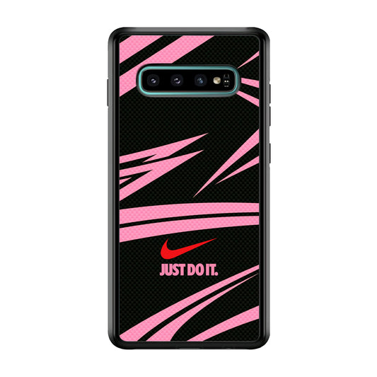 Nike Rose Colored Wave Samsung Galaxy S10 Case