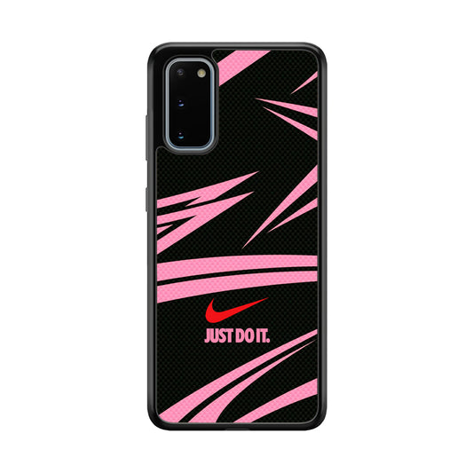Nike Rose Colored Wave Samsung Galaxy S20 Case