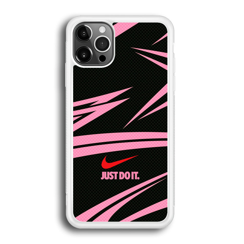 Nike Rose Colored Wave iPhone 12 Pro Case