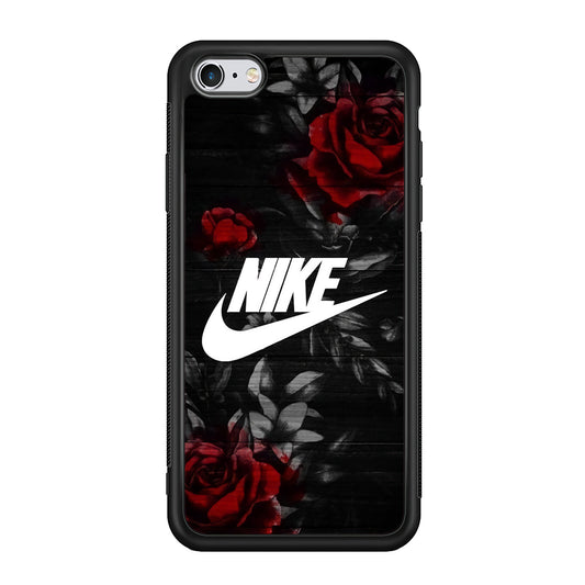 Nike Rose On Wood Pattern iPhone 6 Plus | 6s Plus Case