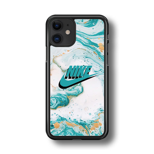 Nike Shadow in Blue Marble iPhone 11 Case