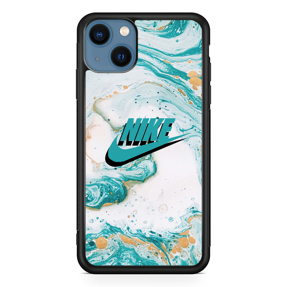 Nike Shadow in Blue Marble iPhone 13 Case