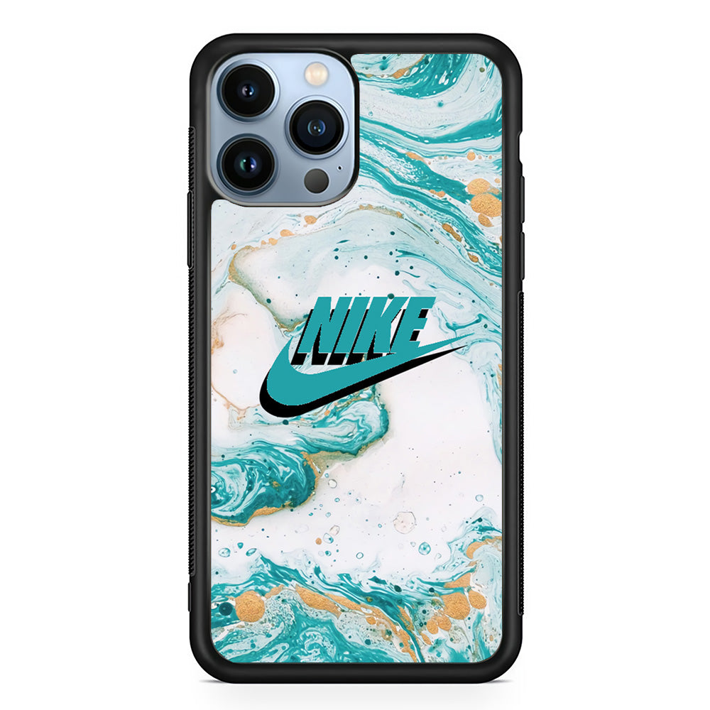 Nike Shadow in Blue Marble iPhone 13 Pro Max Case