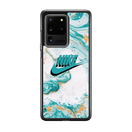 Nike Shadow in Blue Marble Samsung Galaxy S20 Ultra Case