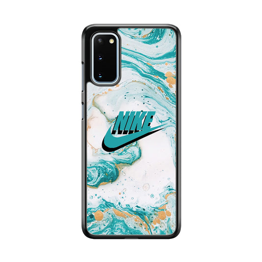 Nike Shadow in Blue Marble Samsung Galaxy S20 Case