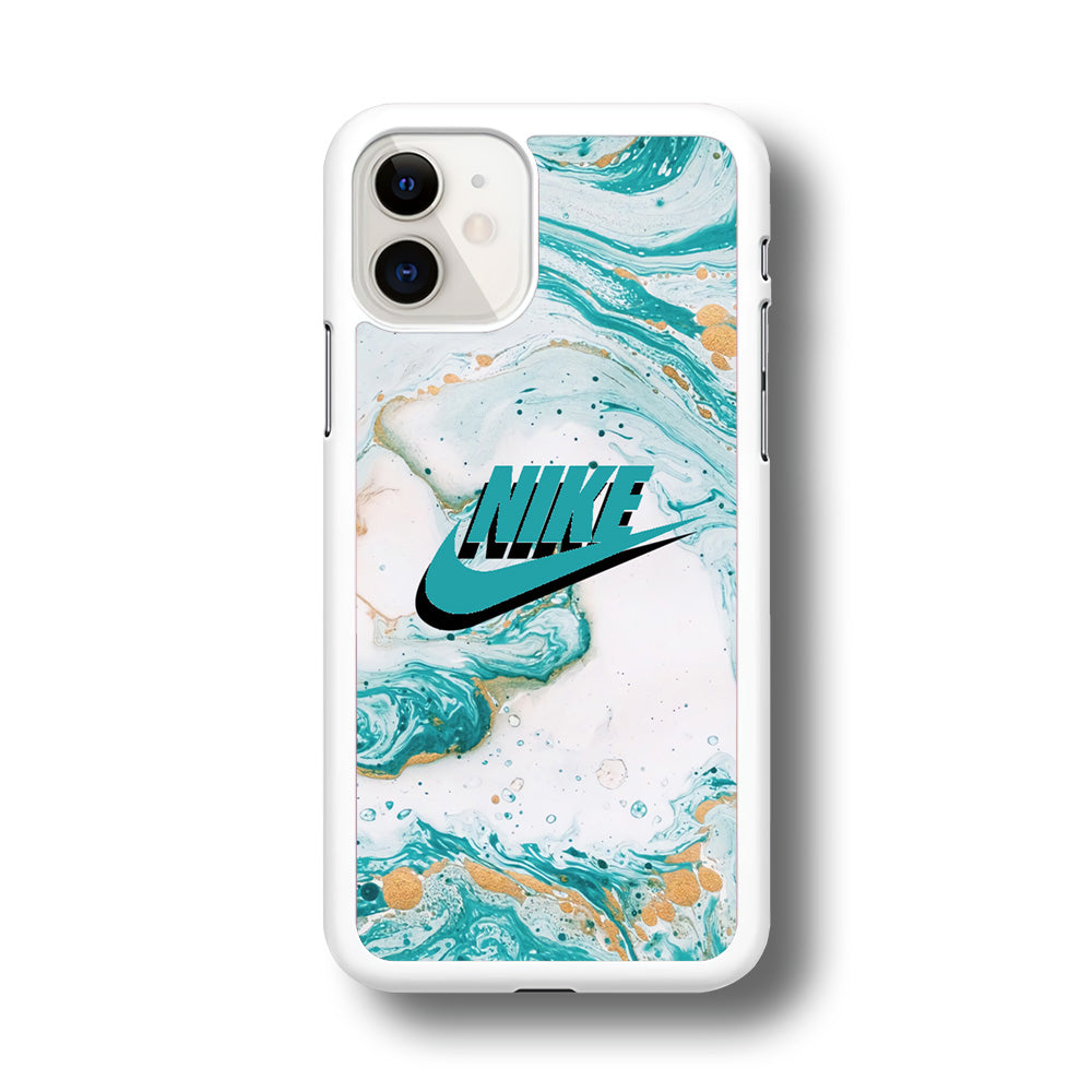 Nike Shadow in Blue Marble iPhone 11 Case