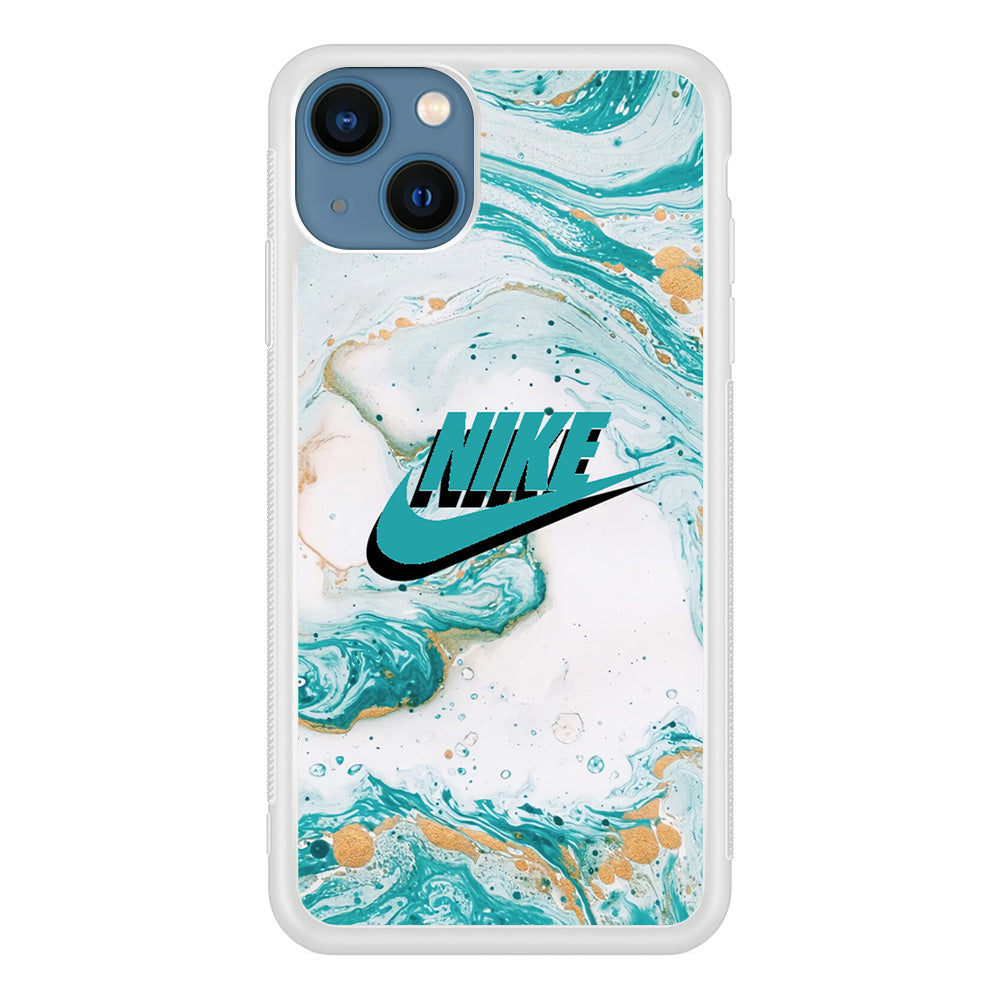 Nike Shadow in Blue Marble iPhone 13 Case