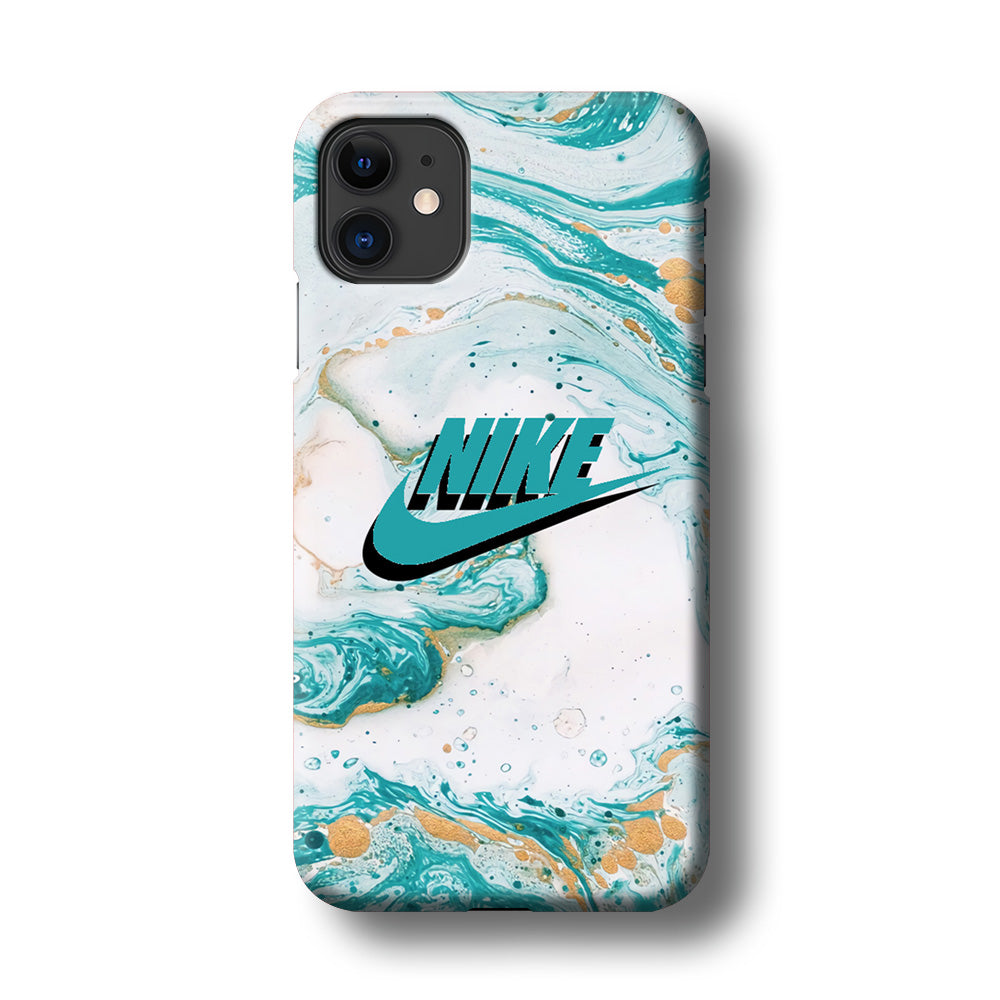 Nike Shadow in Blue Marble iPhone 11 Case