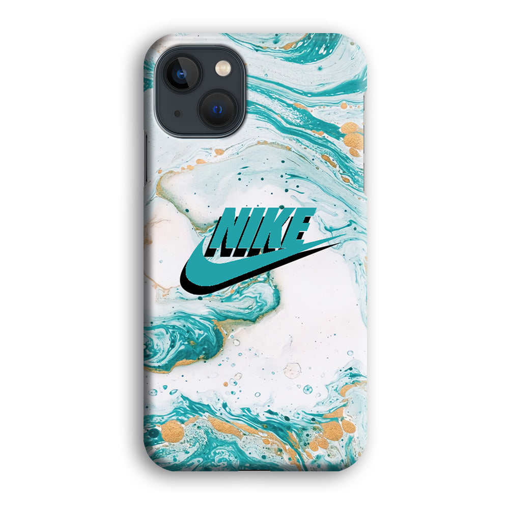 Nike Shadow in Blue Marble iPhone 13 Case