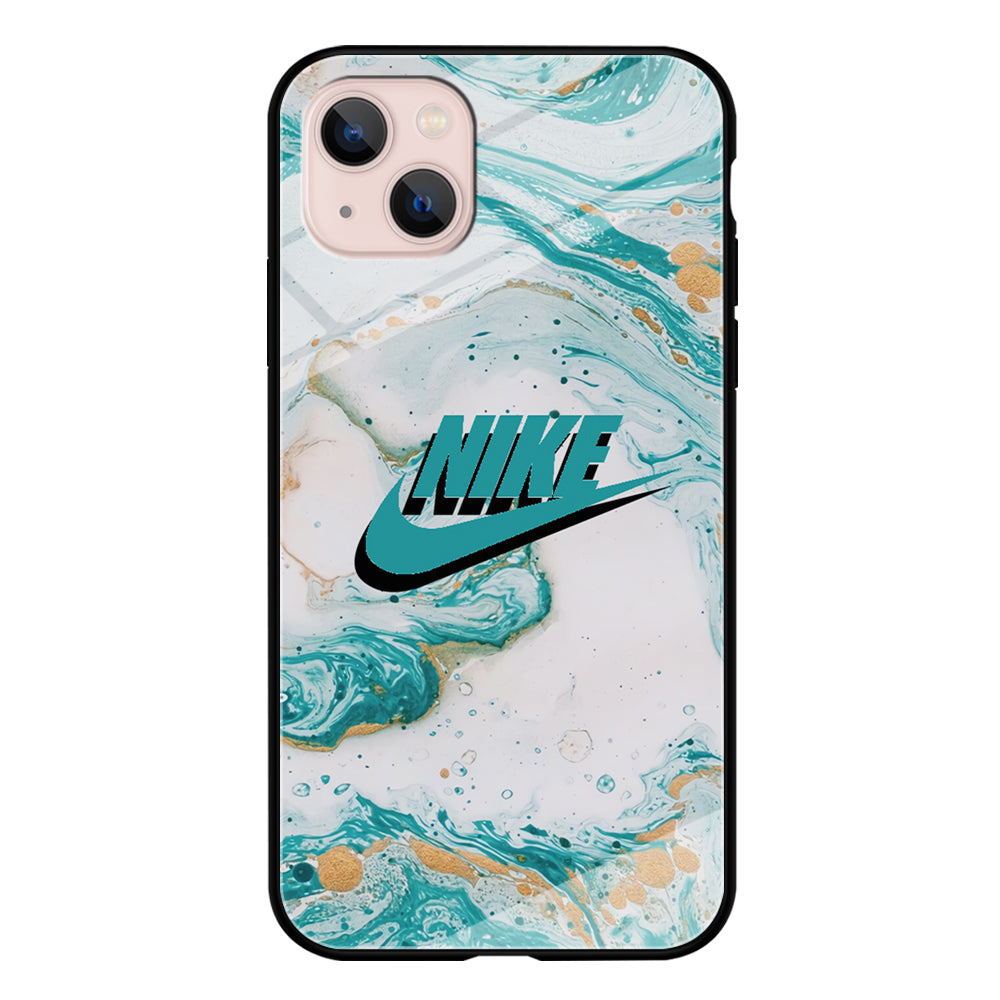 Nike Shadow in Blue Marble iPhone 13 Case