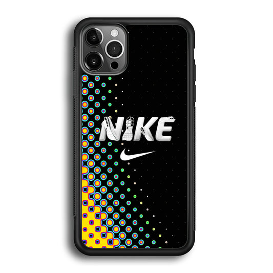 Nike Shoes Word Dot Pattern iPhone 12 Pro Case