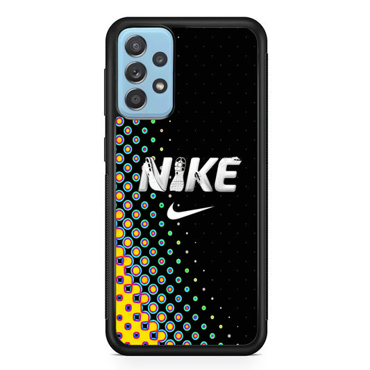 Nike Shoes Word Dot Pattern Samsung Galaxy A52 Case
