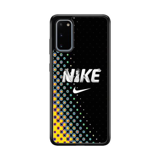 Nike Shoes Word Dot Pattern Samsung Galaxy S20 Case