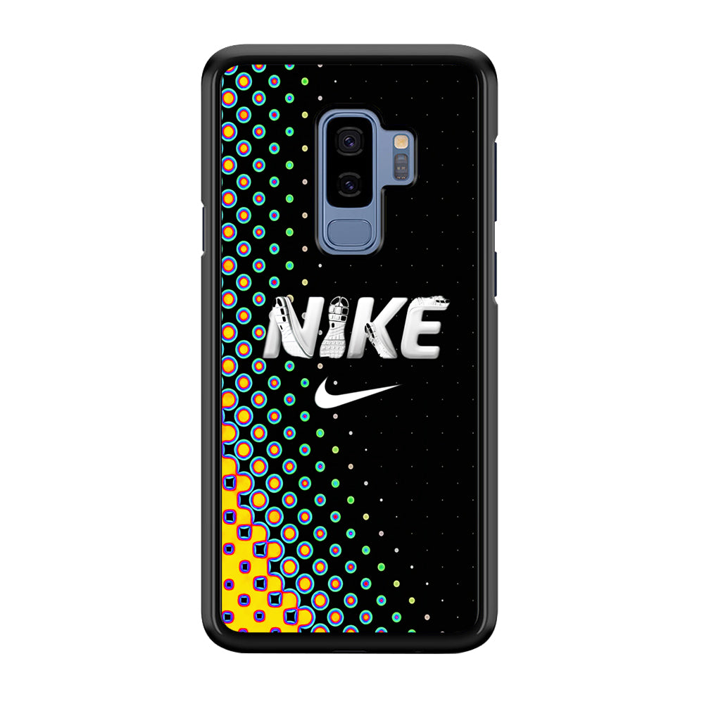 Nike Shoes Word Dot Pattern Samsung Galaxy S9 Plus Case