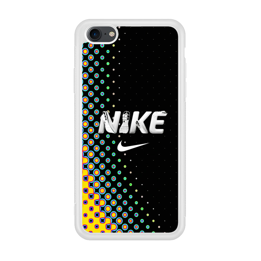 Nike Shoes Word Dot Pattern iPhone 8 Case