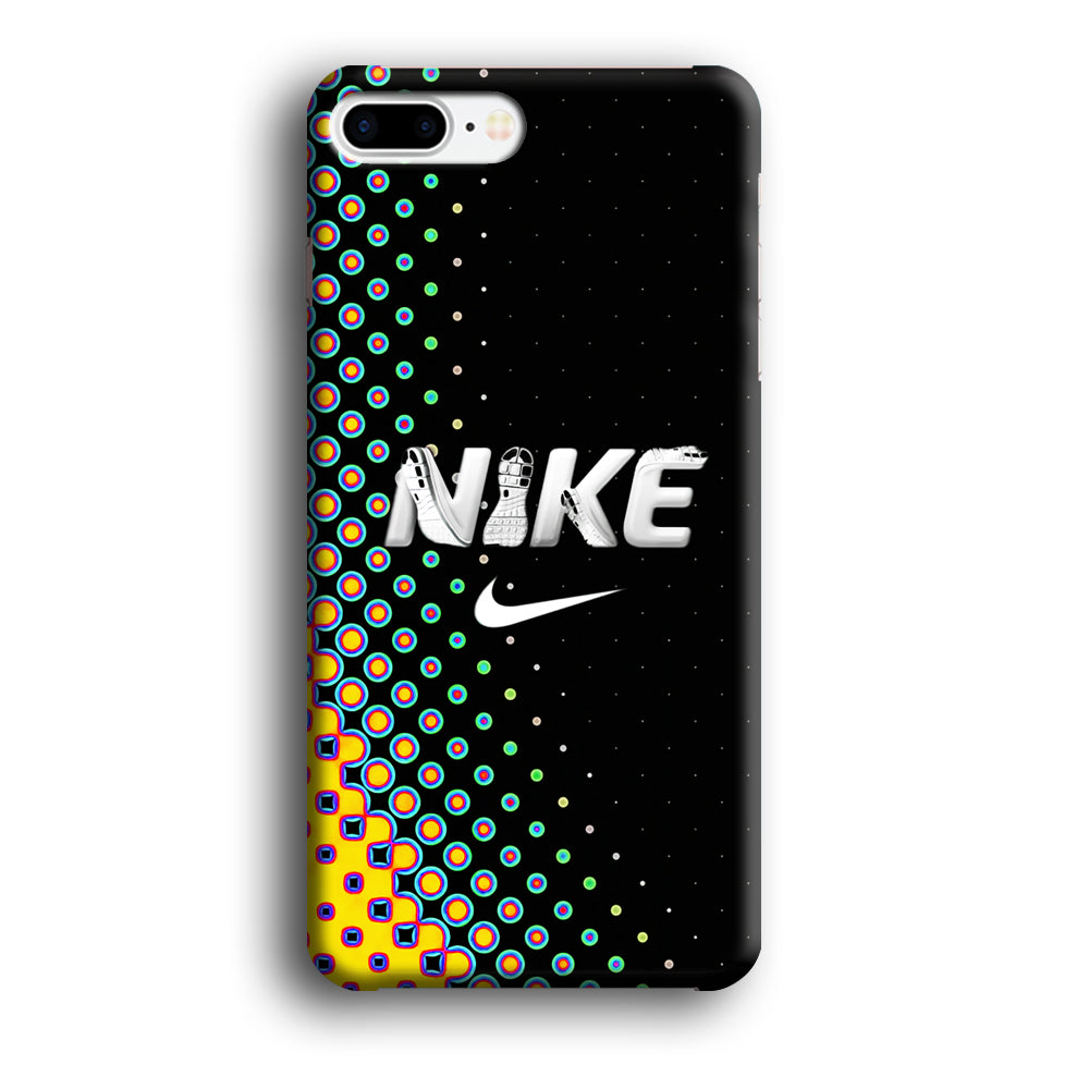 Nike Shoes Word Dot Pattern iPhone 8 Plus Case