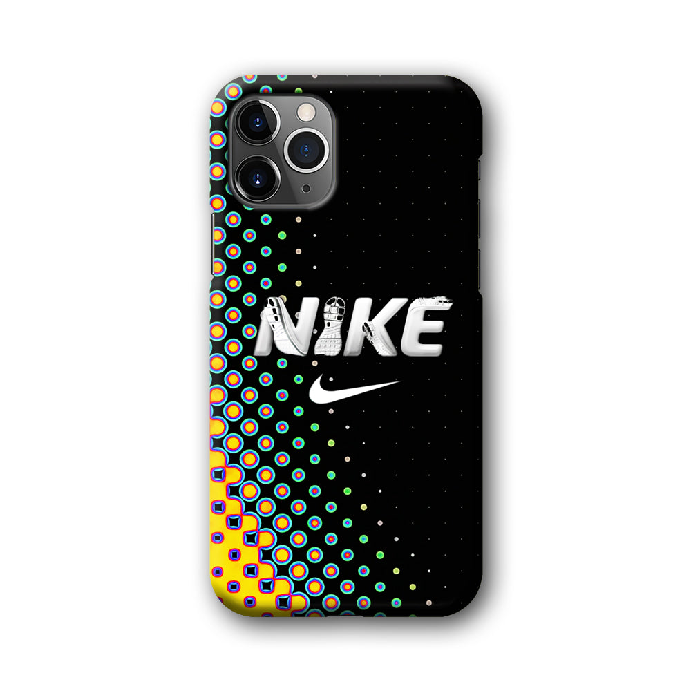 Nike Shoes Word Dot Pattern iPhone 11 Pro Case