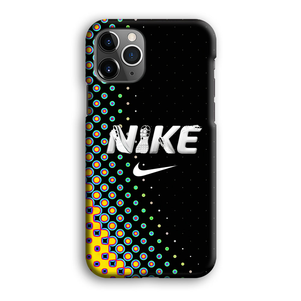 Nike Shoes Word Dot Pattern iPhone 12 Pro Max Case