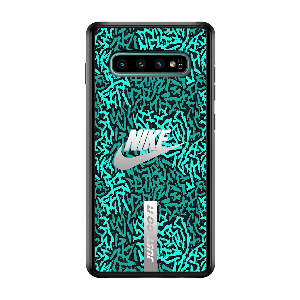 Nike Silver of The Seas Samsung Galaxy S10 Case