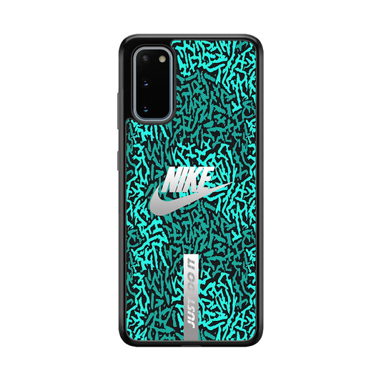Nike Silver of The Seas Samsung Galaxy S20 Case