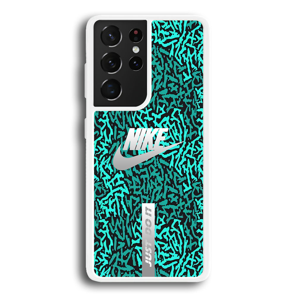 Nike Silver of The Seas Samsung Galaxy S21 Ultra Case