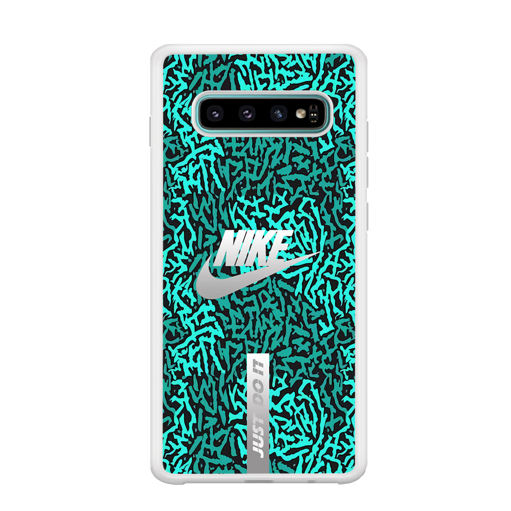 Nike Silver of The Seas Samsung Galaxy S10 Case