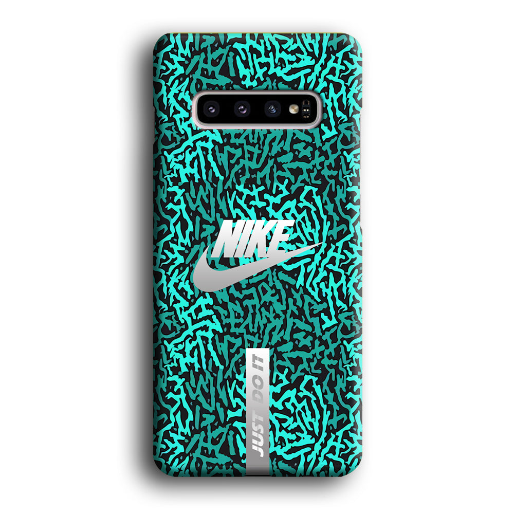 Nike Silver of The Seas Samsung Galaxy S10 Case