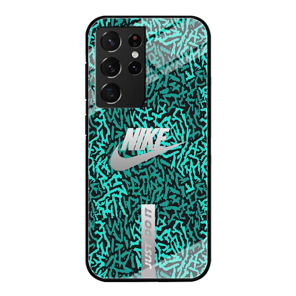 Nike Silver of The Seas Samsung Galaxy S21 Ultra Case