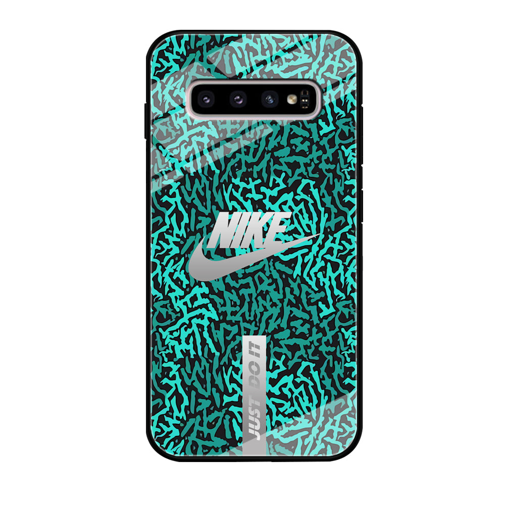 Nike Silver of The Seas Samsung Galaxy S10 Case