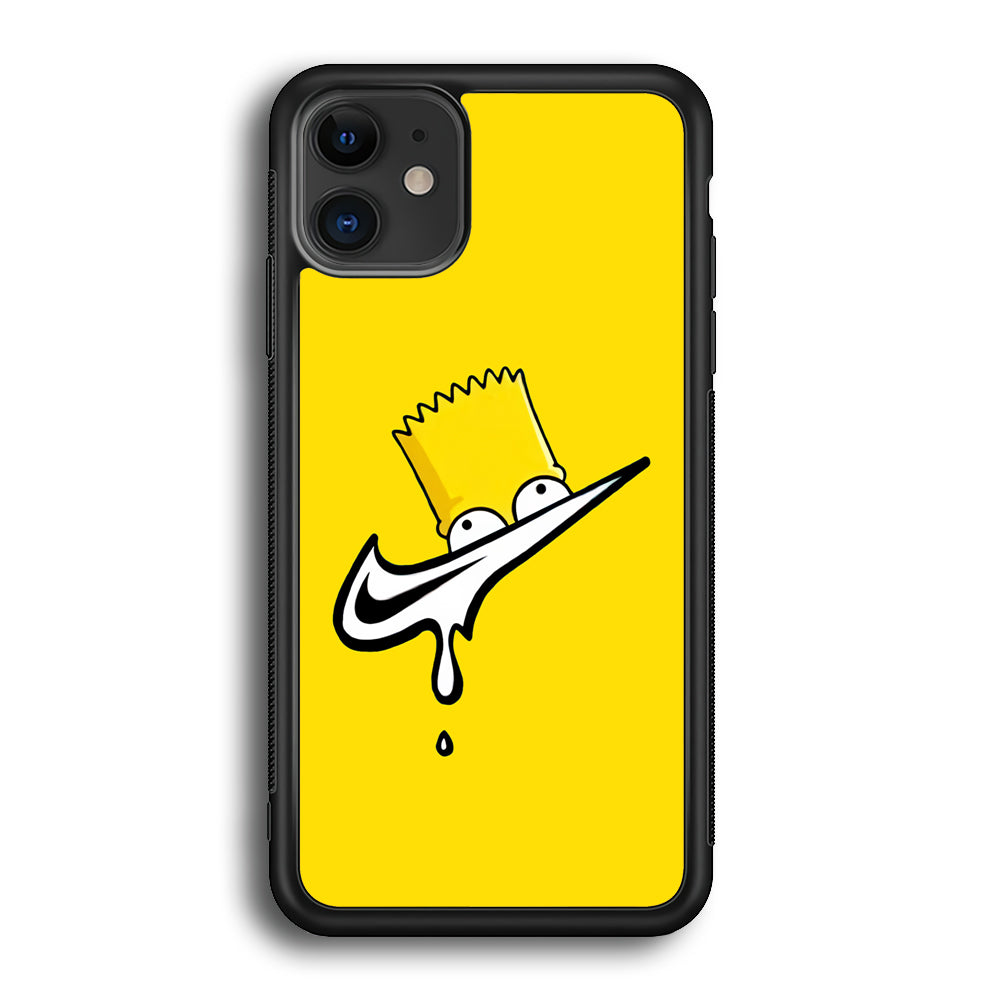 Nike Simpson Peek iPhone 12 Case