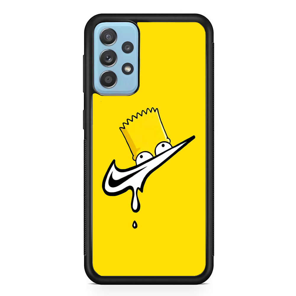 Nike Simpson Peek Samsung Galaxy A52 Case