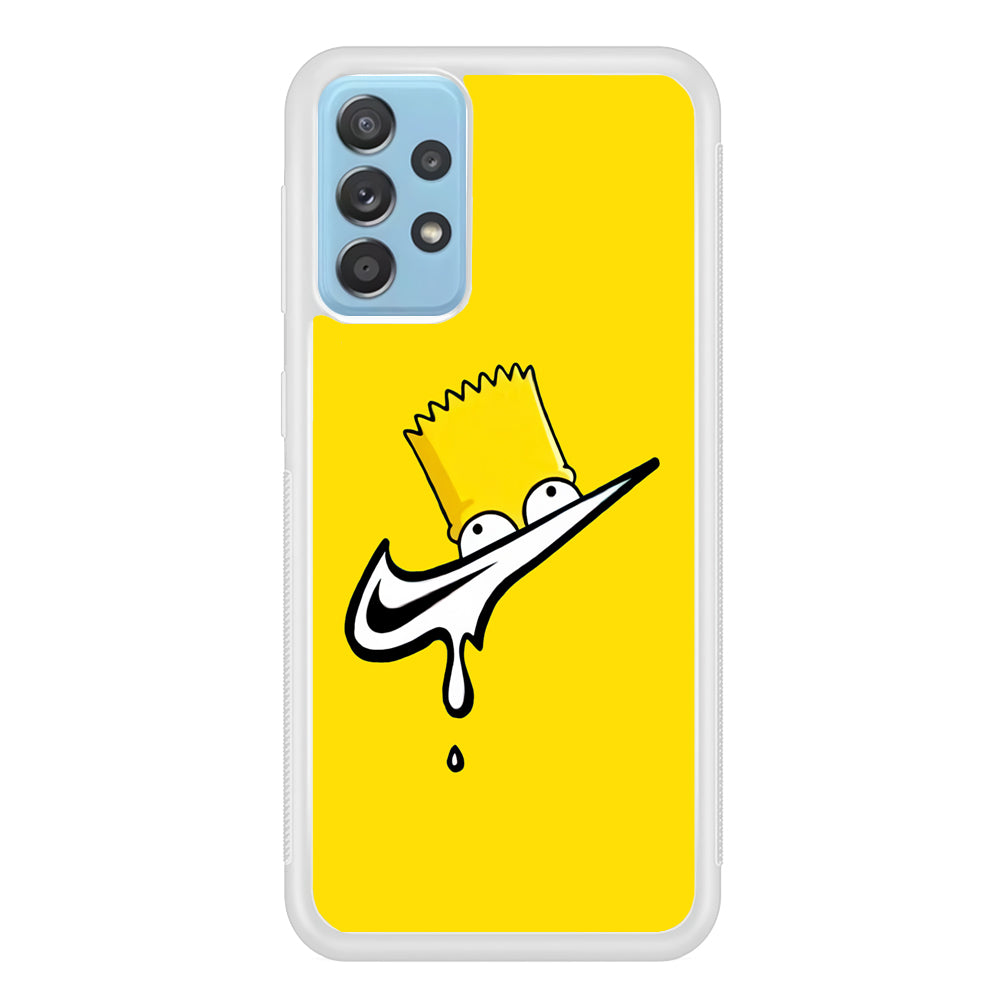 Nike Simpson Peek Samsung Galaxy A52 Case