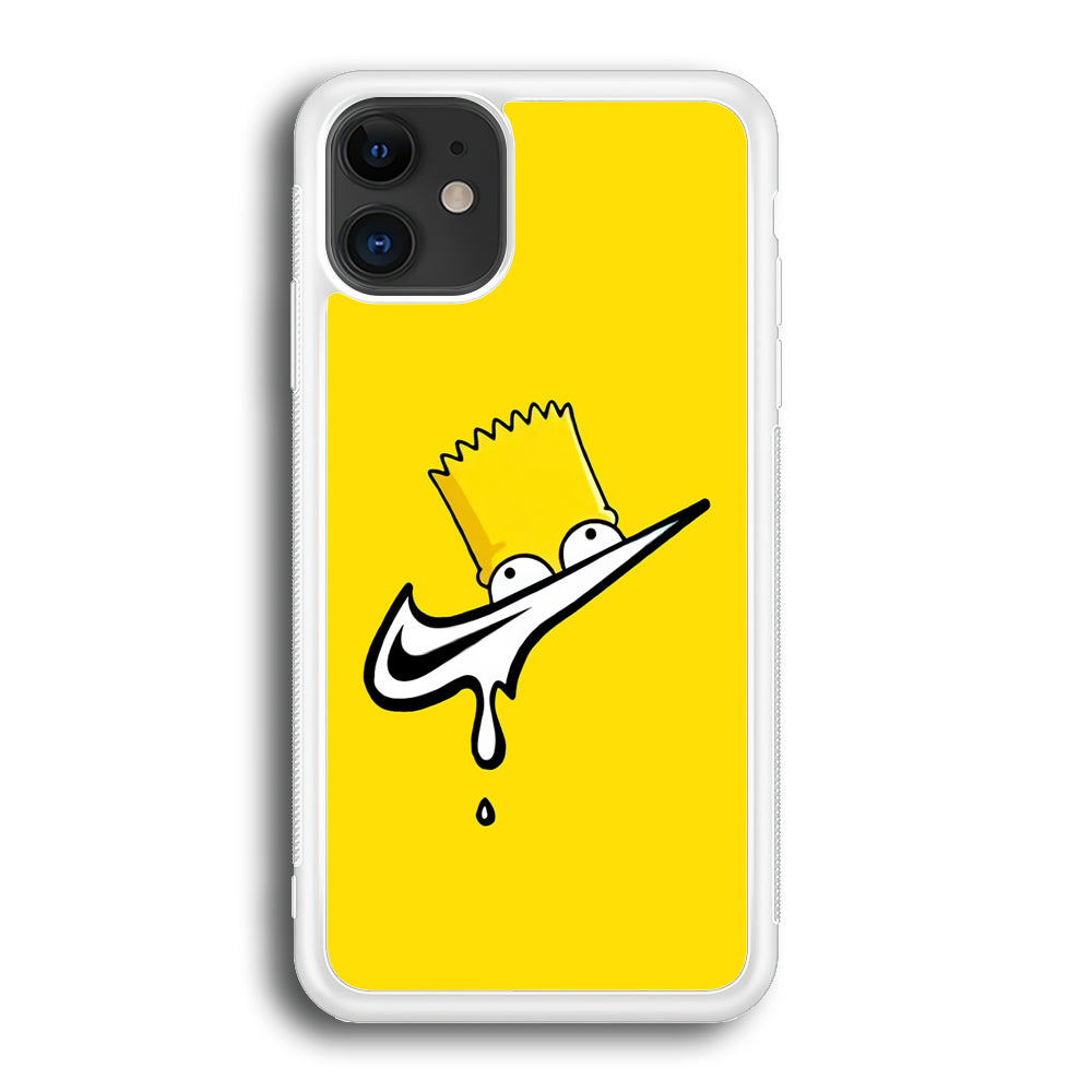 Nike Simpson Peek iPhone 12 Case