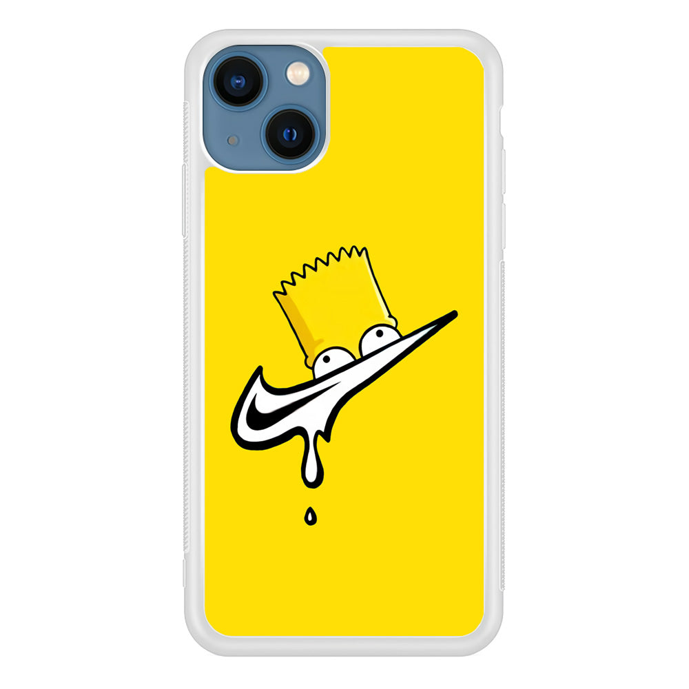 Nike Simpson Peek iPhone 13 Case