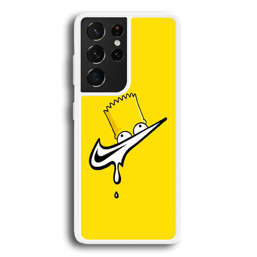 Nike Simpson Peek Samsung Galaxy S21 Ultra Case