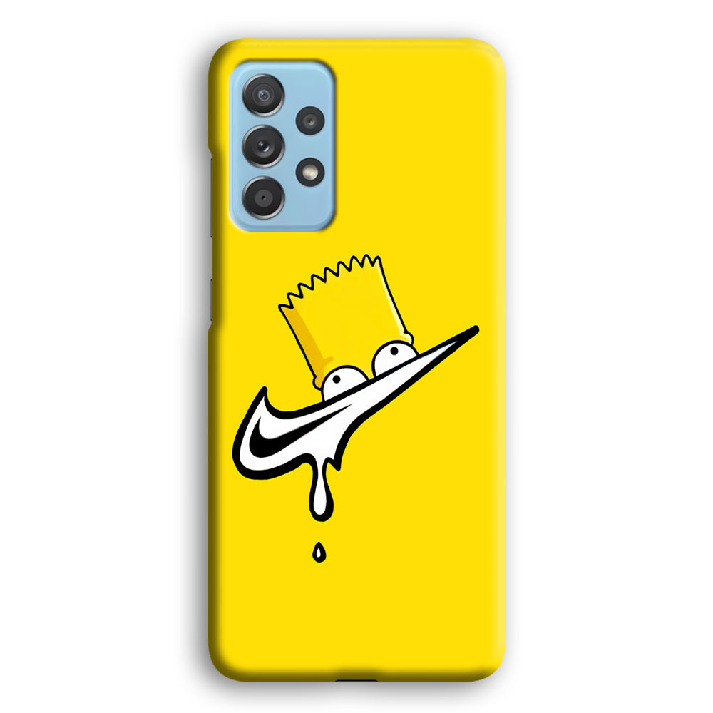 Nike Simpson Peek Samsung Galaxy A52 Case