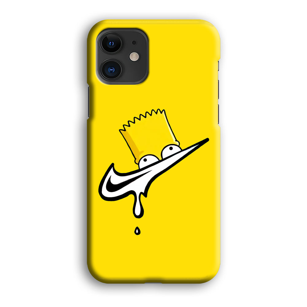 Nike Simpson Peek iPhone 12 Case