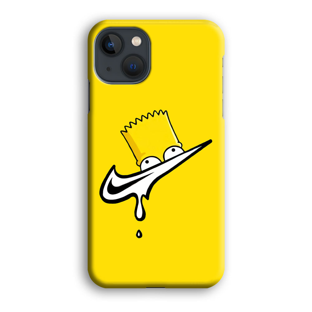 Nike Simpson Peek iPhone 13 Case