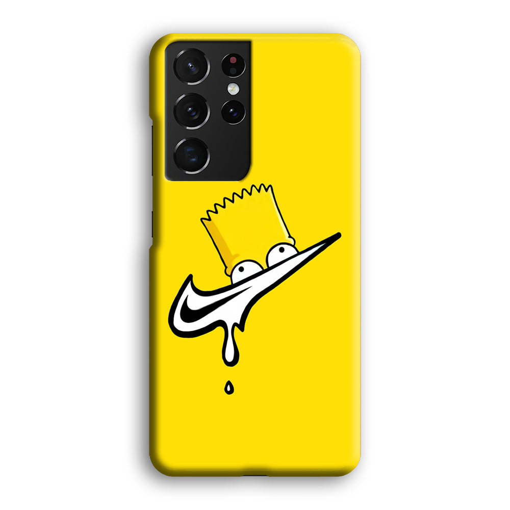 Nike Simpson Peek Samsung Galaxy S21 Ultra Case