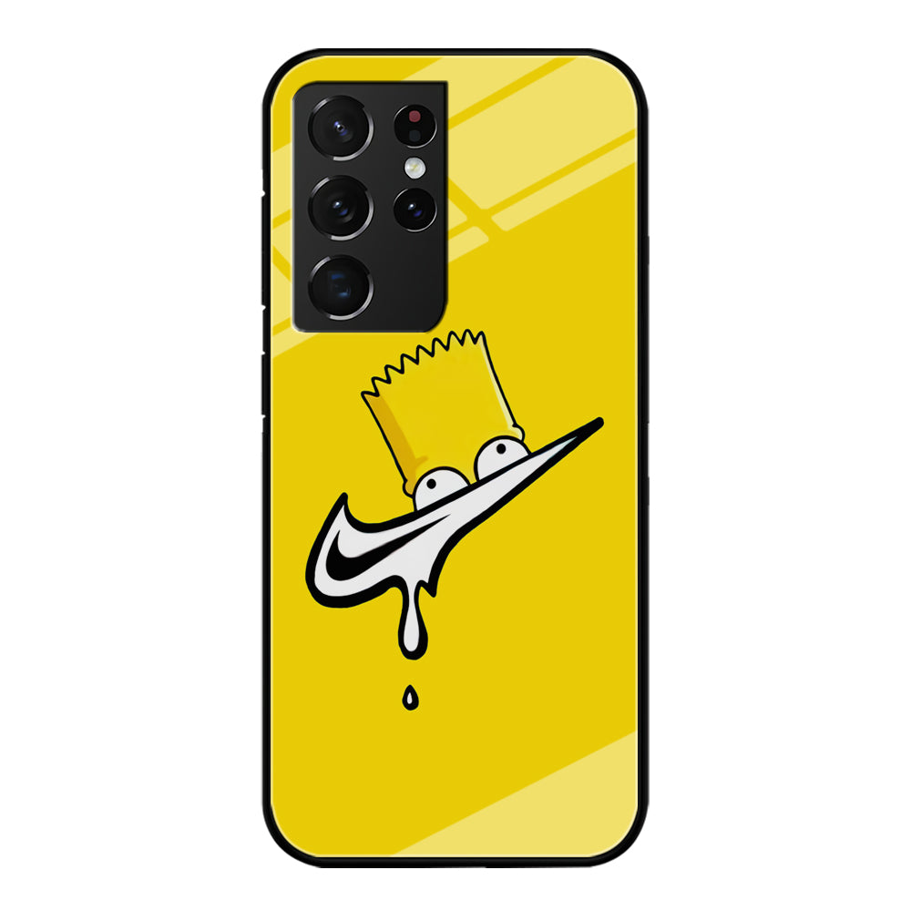 Nike Simpson Peek Samsung Galaxy S21 Ultra Case